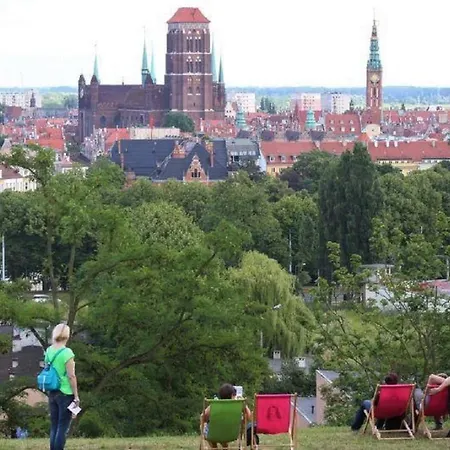 Art Flat. Centrum Gdanska شقة *